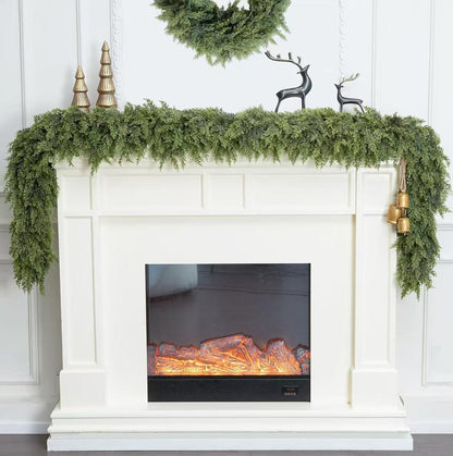 Christmas Holiday Simulation Soft Rubber Hand Feeling Cedar Table Decorative Ornament