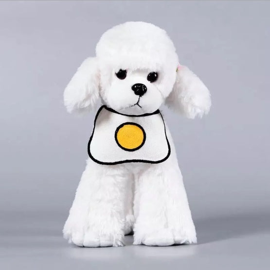 Pet dog cat saliva towel scarf