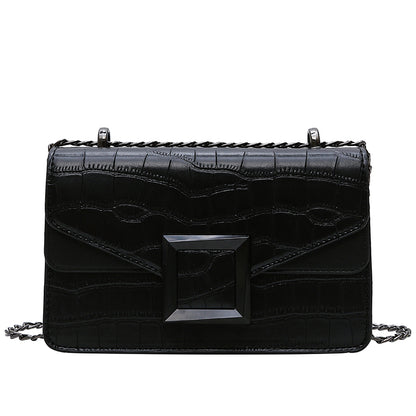 Net red chain small square bag