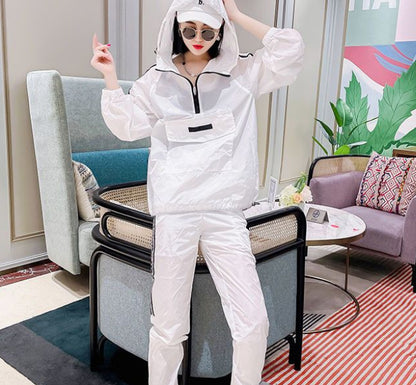 Fashionable Colorful Outerwear Set, Chic And Stylish