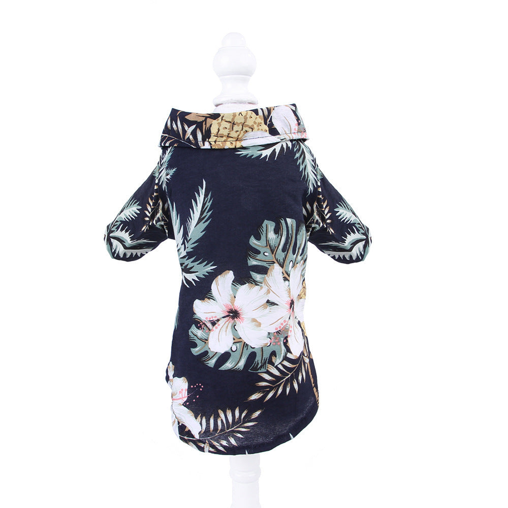 Hawaiian Printed Shirt Small and Medium Teddy Shiba Inu