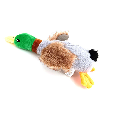 Premium Plush Duck Squeaky Toy for Dogs - Soft Teething Toy for Medium Breeds | Durable & Safe