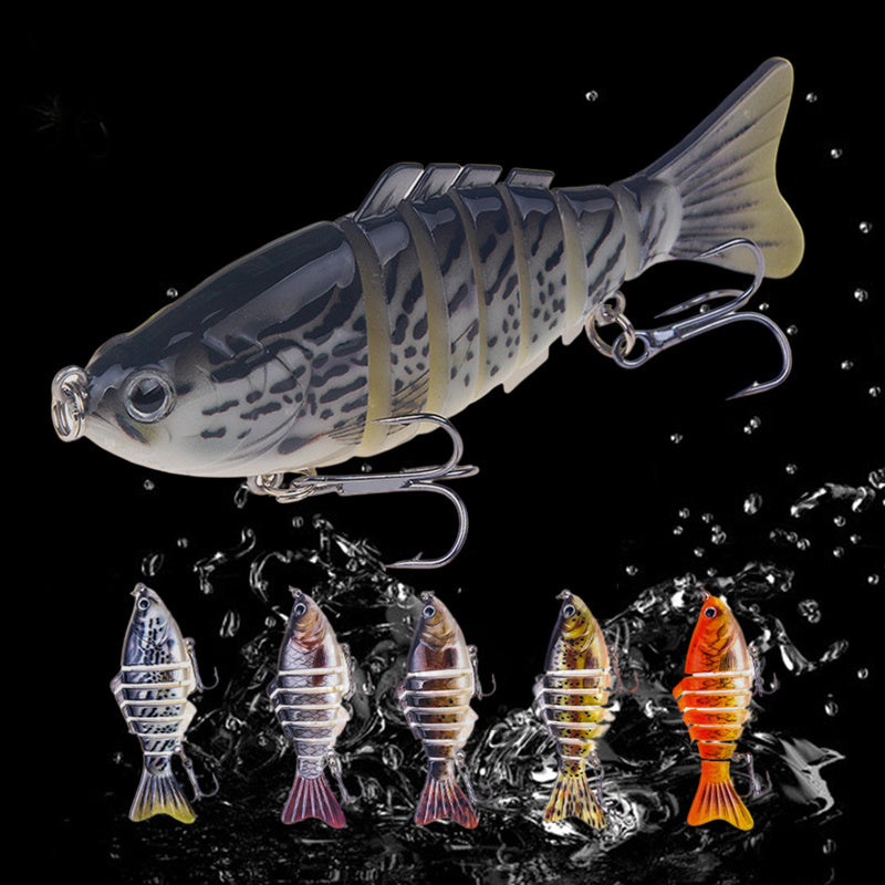 Sinking Wobblers Fishing Lures: Multi-Jointed Swimbait Crankbait for Freshwater & Saltwater Trout & Bass Fishing!