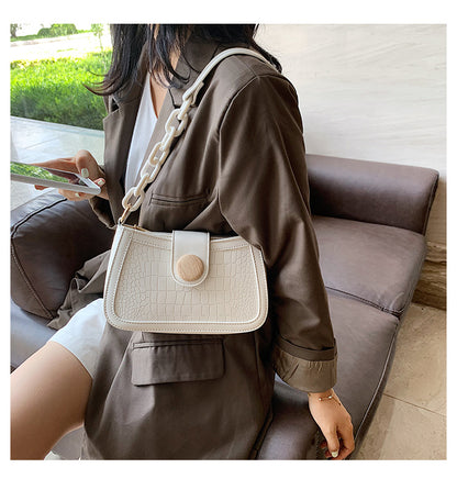 Fashion all-match one-shoulder armpit bag