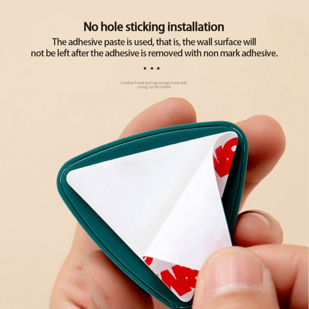 1pc Punch-Free Towel Plug Holder Bathroom Storage Hanger Towels Storage Wash Cloth Clip Bathroom Kitchen Accessories Tool