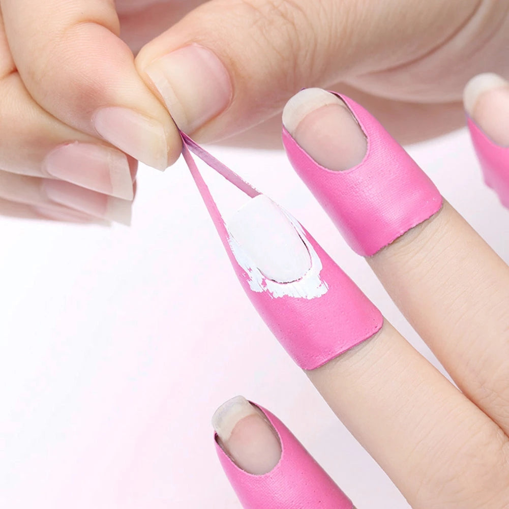 U-Shape Nail Polish Protector - Professional Anti-Overflow Barrier for Perfect Manicures