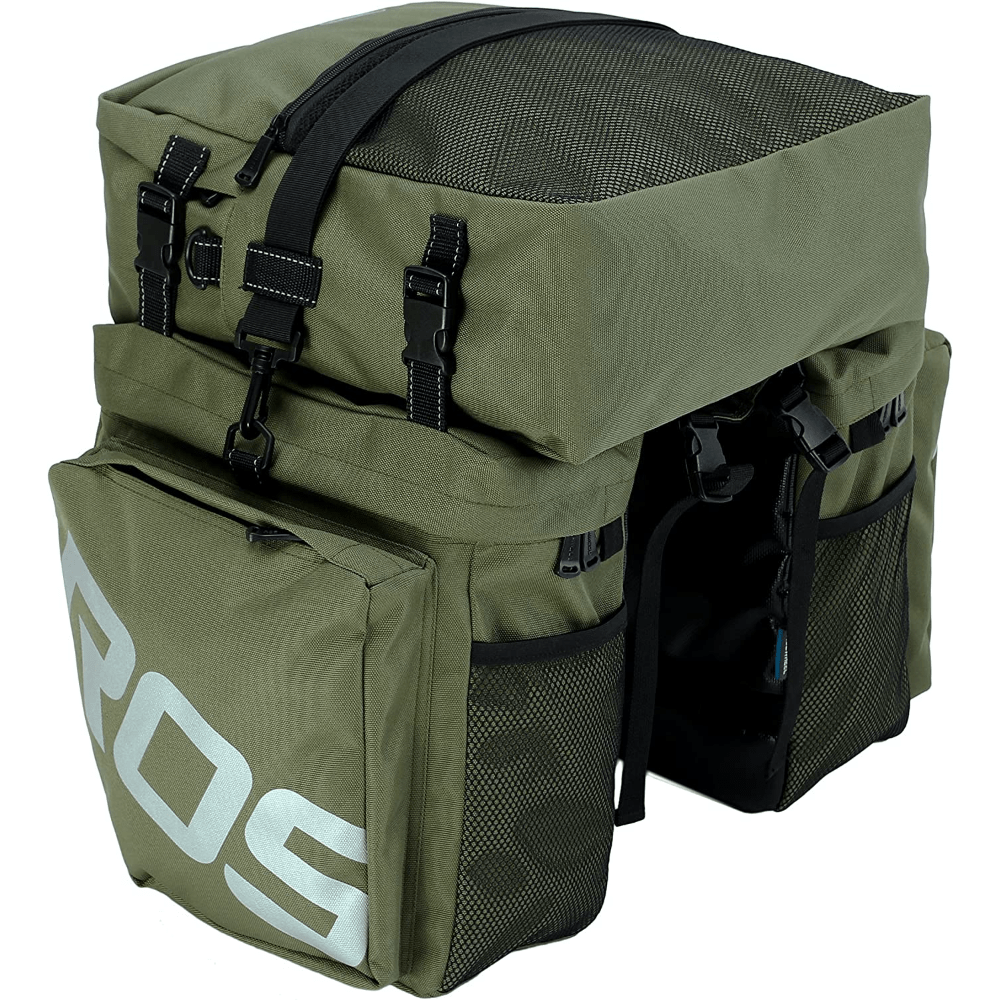 Premium Bicycle Pannier Bag - Large Capacity Waterproof Rear Rack Cargo Trunk for Cycling