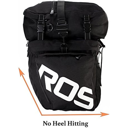 Premium Bicycle Pannier Bag - Large Capacity Waterproof Rear Rack Cargo Trunk for Cycling