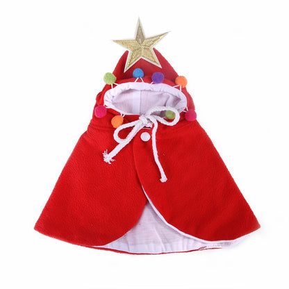 Halloween cat clothes cloak