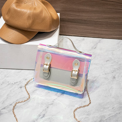 Contrast laser cambridge bag