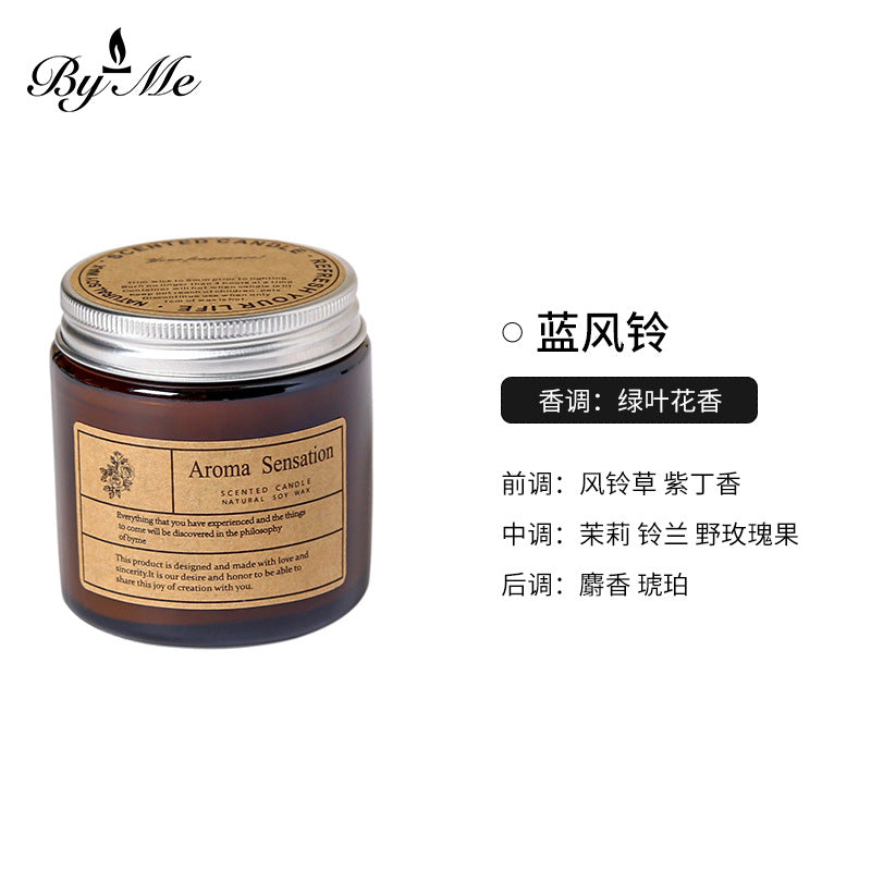 Cross-Border Smokeless Aromatherapy Candles, Souvenirs, Handmade Soy Wax Candle Cup Gift Boxes, High-End Home Fragrance Decorations