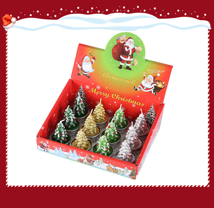 Byme Christmas Smokeless Scented Candles Creative Birthday Gifts Christmas Decorations Nordic Style Fragrance Ornaments