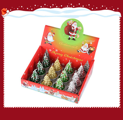 Byme Christmas Smokeless Scented Candles Creative Birthday Gifts Christmas Decorations Nordic Style Fragrance Ornaments