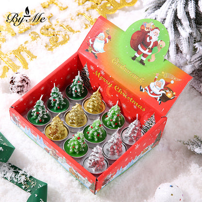 Byme Christmas Smokeless Scented Candles Creative Birthday Gifts Christmas Decorations Nordic Style Fragrance Ornaments