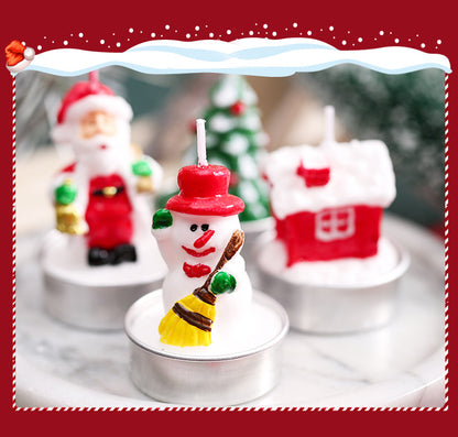 Byme Christmas Smokeless Scented Candles Creative Birthday Gifts Christmas Decorations Nordic Style Fragrance Ornaments