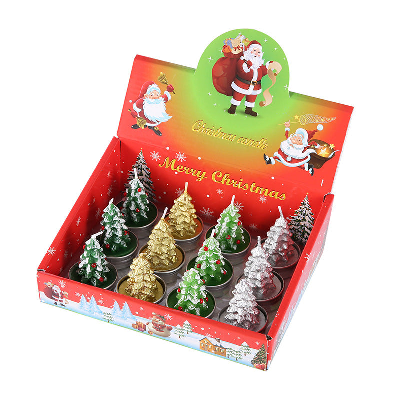 Byme Christmas Smokeless Scented Candles Creative Birthday Gifts Christmas Decorations Nordic Style Fragrance Ornaments
