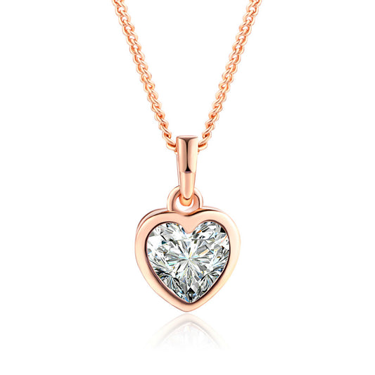 Heart pendant necklace