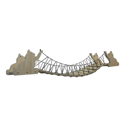 Cat climbing frame solid wood