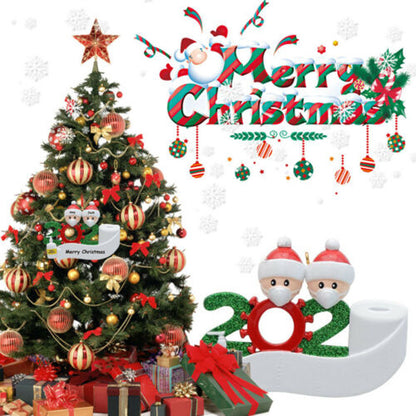 Snowman Christmas tree hanging pendant
