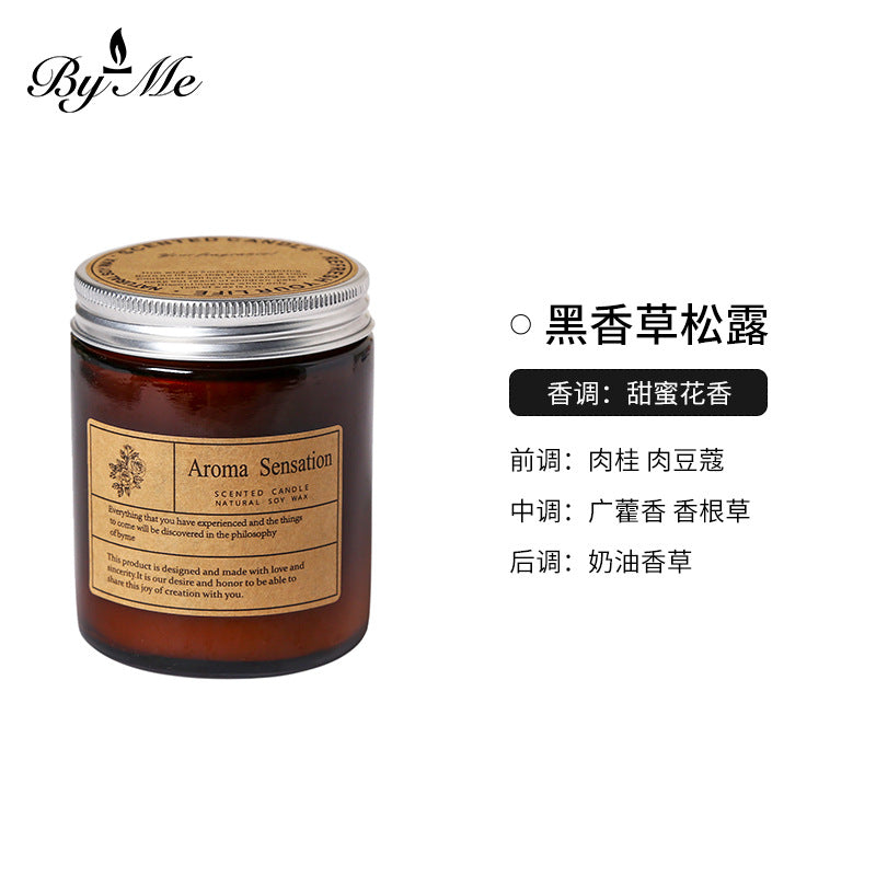 Cross-Border Smokeless Aromatherapy Candles, Souvenirs, Handmade Soy Wax Candle Cup Gift Boxes, High-End Home Fragrance Decorations