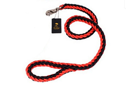 Eight-strand braided golden retriever Alaska dog walking dog leash
