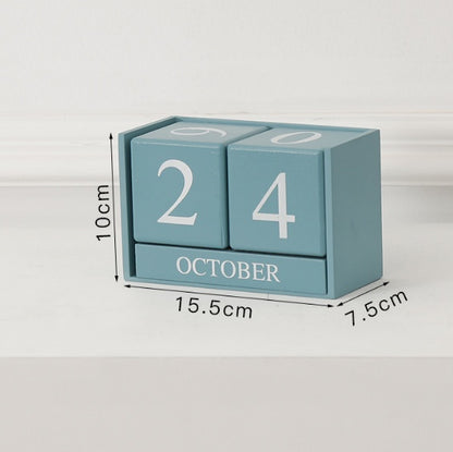 Creative calendar living room decoration