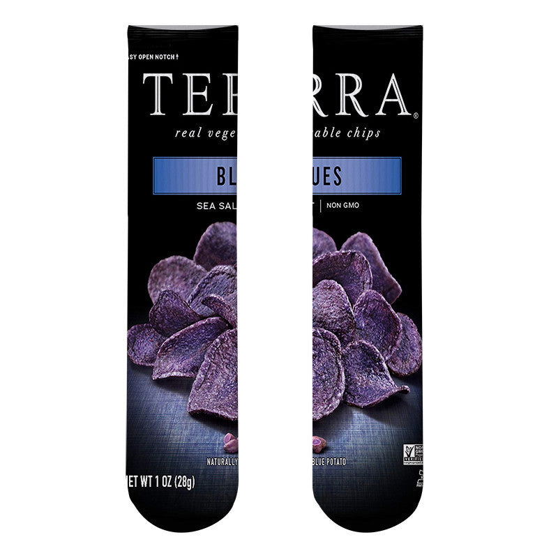 Potato Chips 3D Printed Socks Leshi Odd Zero Food Heat Transfer Stockings Printing Personality