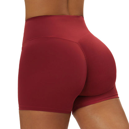 Women's High Waist Hip Lift Sports Shorts