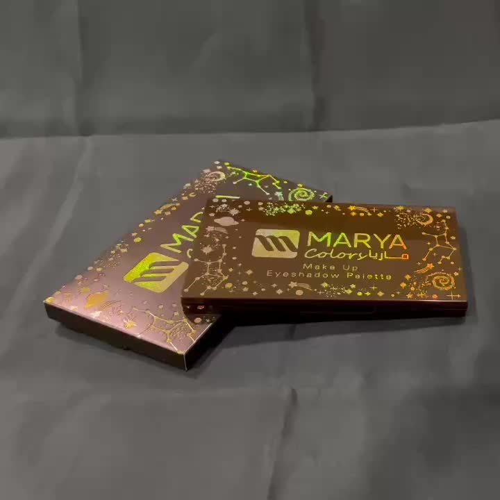 Desert Dusk Eyeshadow Palette, 18 Highly Pigmented Waterproof Matte Glitter Eye Shadows Makeup Cosmetics Tool