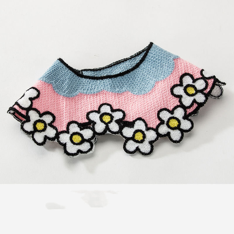 Pet dog cat saliva towel scarf