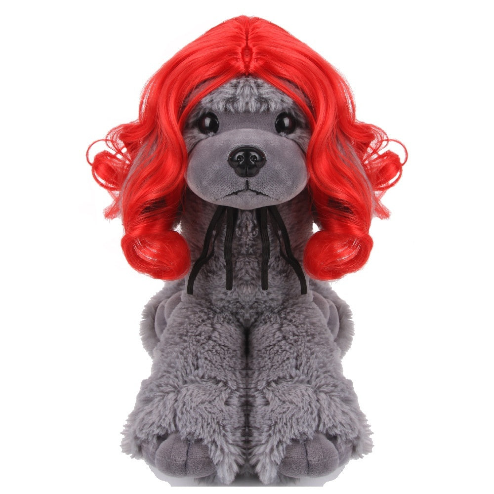 Pet Wig Afro Bangs Cat