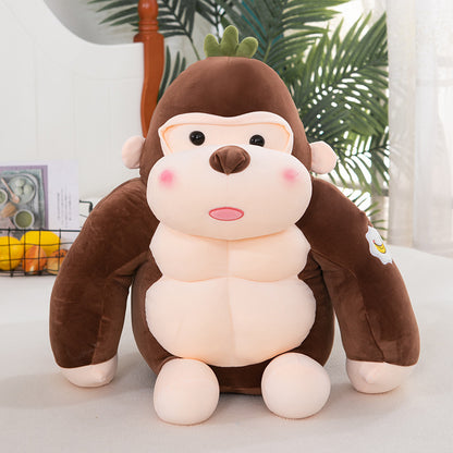 Black King Kong Cute Creative Gorilla Plush Toy