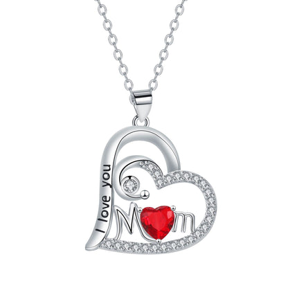 Mother's Day Necklace Mom Pendant Necklace Gift
