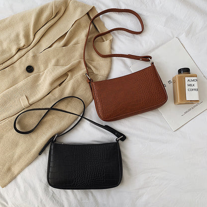 All-match retro shoulder bag