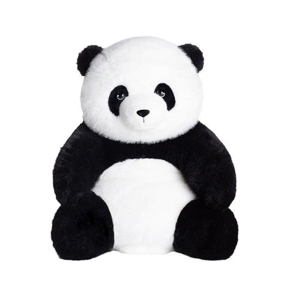 Flower-shaped Realistic Panda Doll