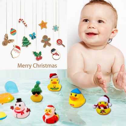 Fashion Personalized Christmas Rubber Duck Toy