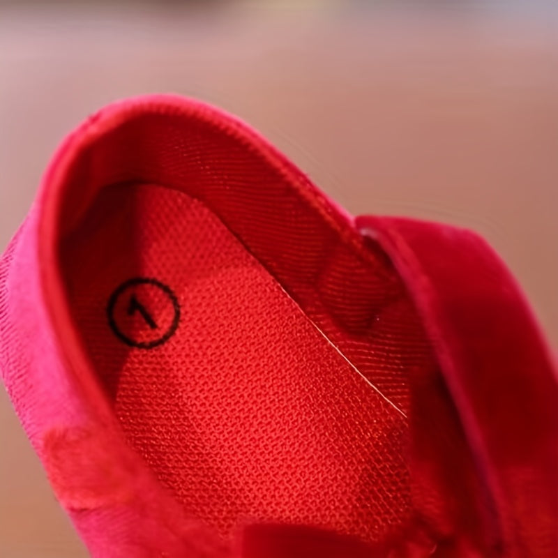 Baby Girls Mary Jane Flats - Bowknot First Walker Shoes for Princess Occasions