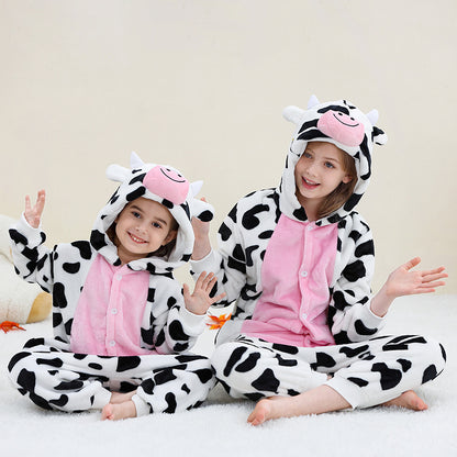 Cartoon Animal Onesies For Older Children Halloween Performance Costumes
