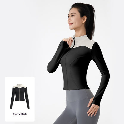 Tight-fitting Yoga Fitness And Running Jacket