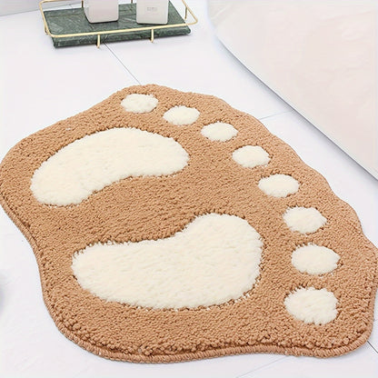 1pc Super Absorbent Microfiber Bath Mat with Non-Slip Backing - Soft and Comfortable Gray Bathroom Rug, fall decor, Bathroom decorations, kitchen Area Rugs, Laundry, bedrooom, shower, indoor mat, Bathroom Accessories fall dec