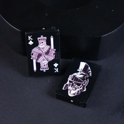 Inflatable Windproof Green Flame Lighter With Money Detector Light