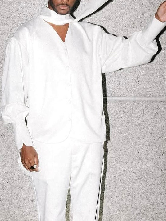 Off-White Oversized Blazer & Pants Set