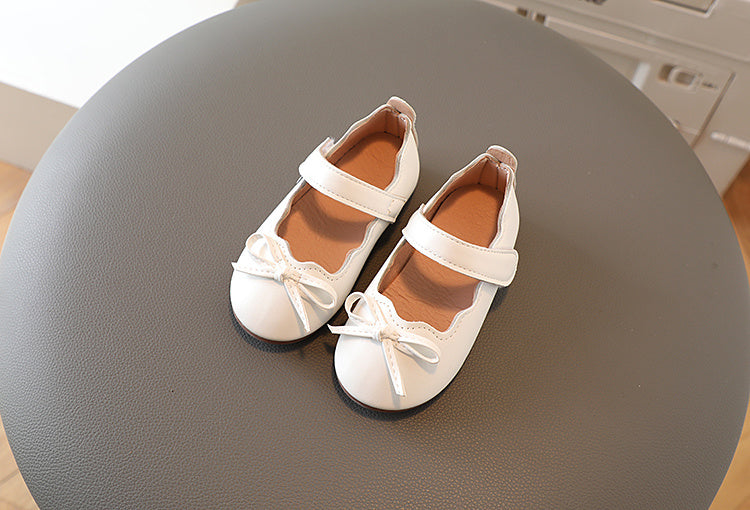 Girls Princess Mary Jane Shoes - Star Pattern Non-Slip Toddler Shoes