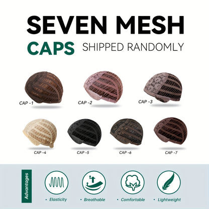 Long Dark Wigs For Women Cute Bob Layered Synthetic Wig Straight Hair Nature Looking