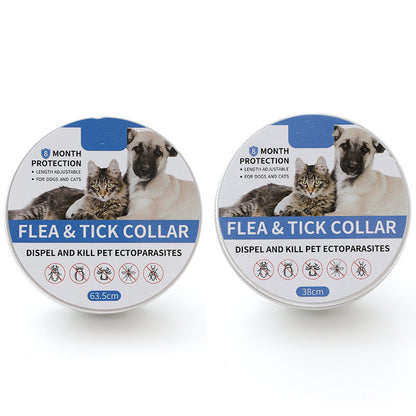 Silicone Pet Collar To Repel Insects Lice Mosquitoes