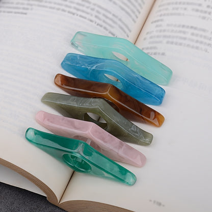 Premium Resin Bookmark Book Stand - Creative Thumb Reading Aid & Page Holder