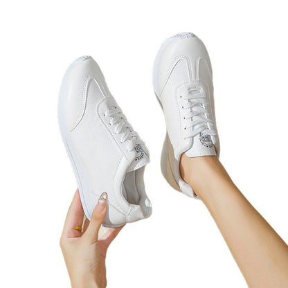 Autumn Casual Sports Trendy White Shoes For Women