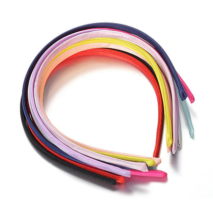 Color Headband Diy Cloth Wrapper Accessories Ribbon Cloth Headband Ornament Material Wholesale