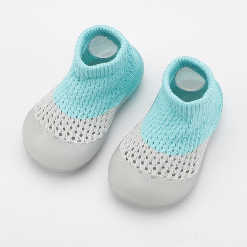 Fashion And Simple Children's Non-slip Soft Sole Socks Shoes