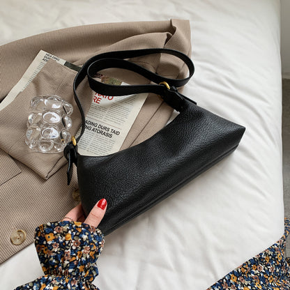 Simple Solid Color One-shoulder Messenger Women's Bag